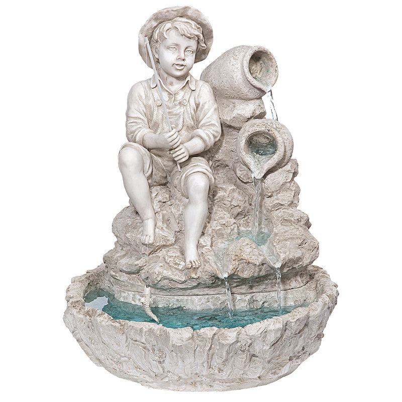 Fontaine de jardin Little Fisherman