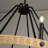 8 - Light Dimmable Wagon Wheel Chandelier