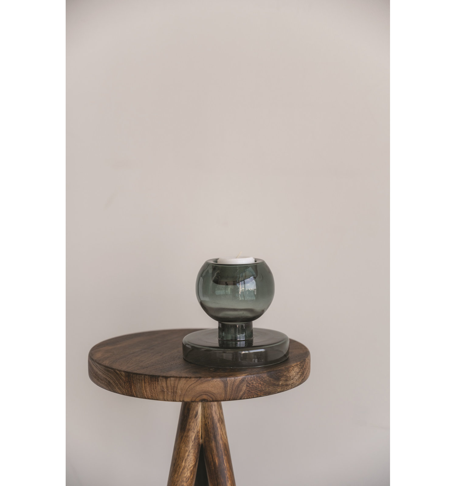Geri Glass Tealight Candle Holder, Trellis