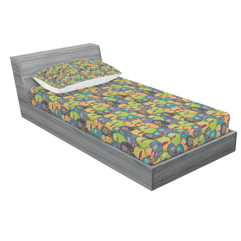 Microfiber Sheet Set, Twin XL Sheet Set with Fitted Sheet