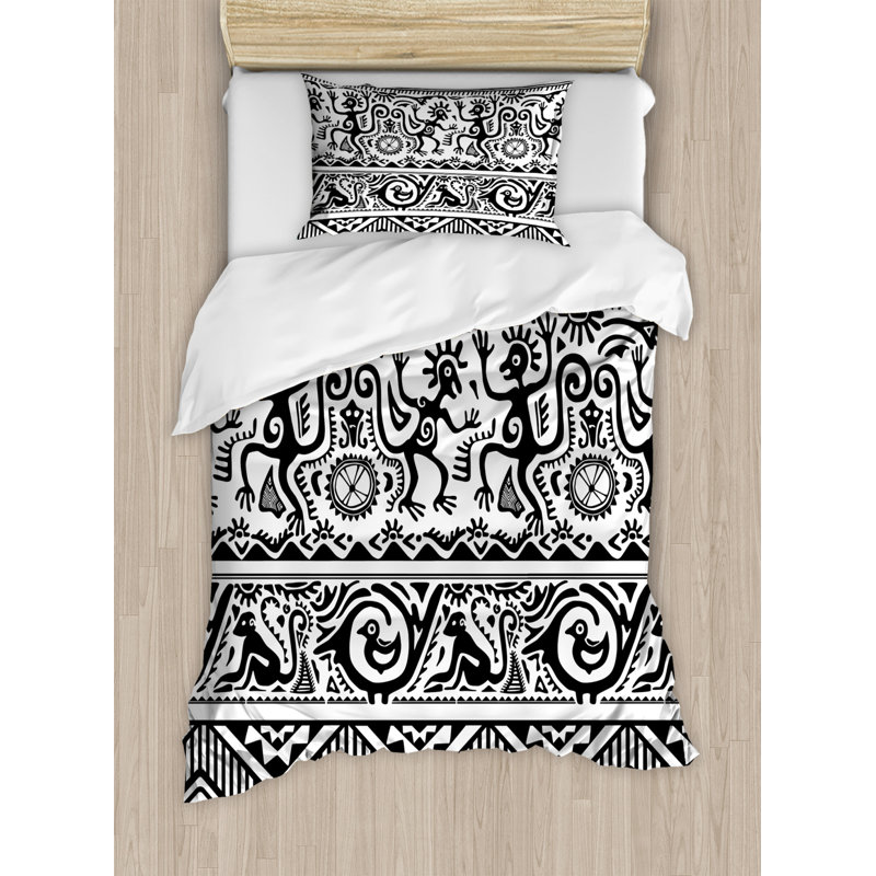 Global Inspired Polyester Duvet Cover