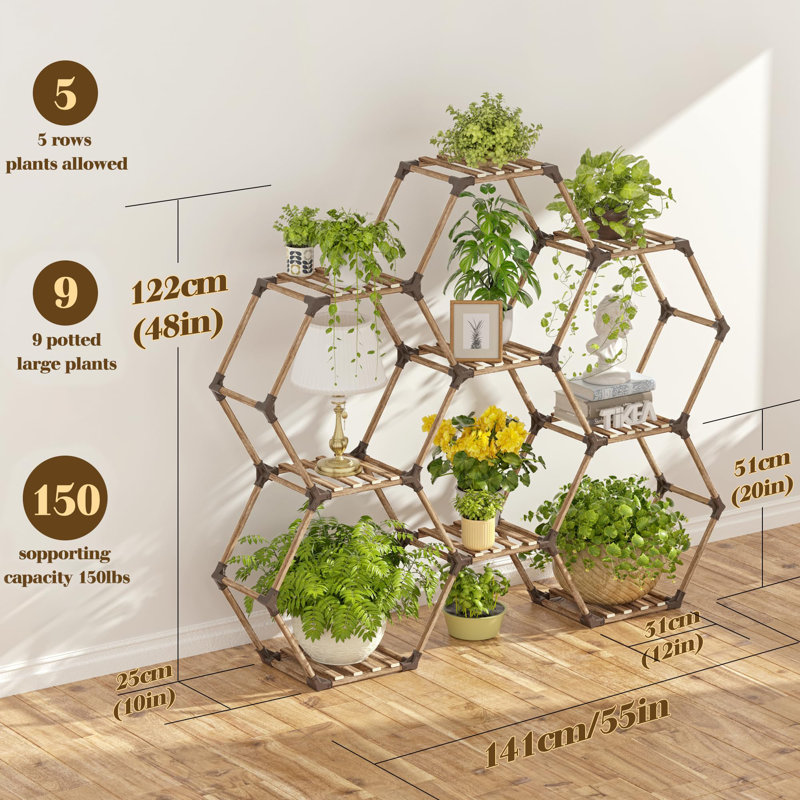 Support pour plante Shuntia