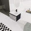 Meuble-lavabo mural 24 po avec lavabo en céramique et porte d'armoire à fermeture en douceur, ensemble KD-329894610