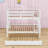 Aspen Loft Bed With Cabinet And Shelf - Solid Pine Wood And Safety Features-1258050004-1258241404