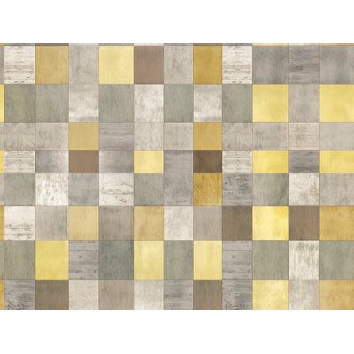 Édredon à carreaux