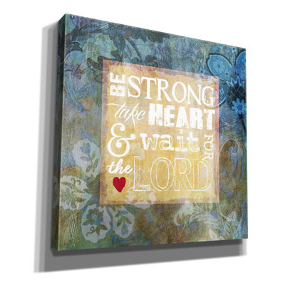 «Heart Psalm 1» par Art Licensing Studio, art mural sur toile