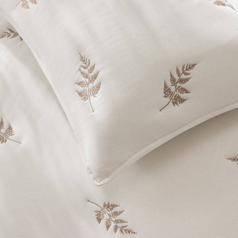 Cotton Floral Quilt Set