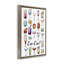 «Cin-Cin Tropical Drink Collage», art mural sur toile flottante grise, design par Susan Ball-1206347168-1206619902