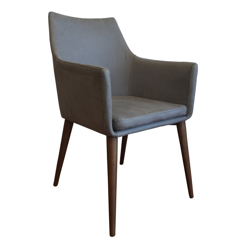 Fauteuil rembourré, Gris