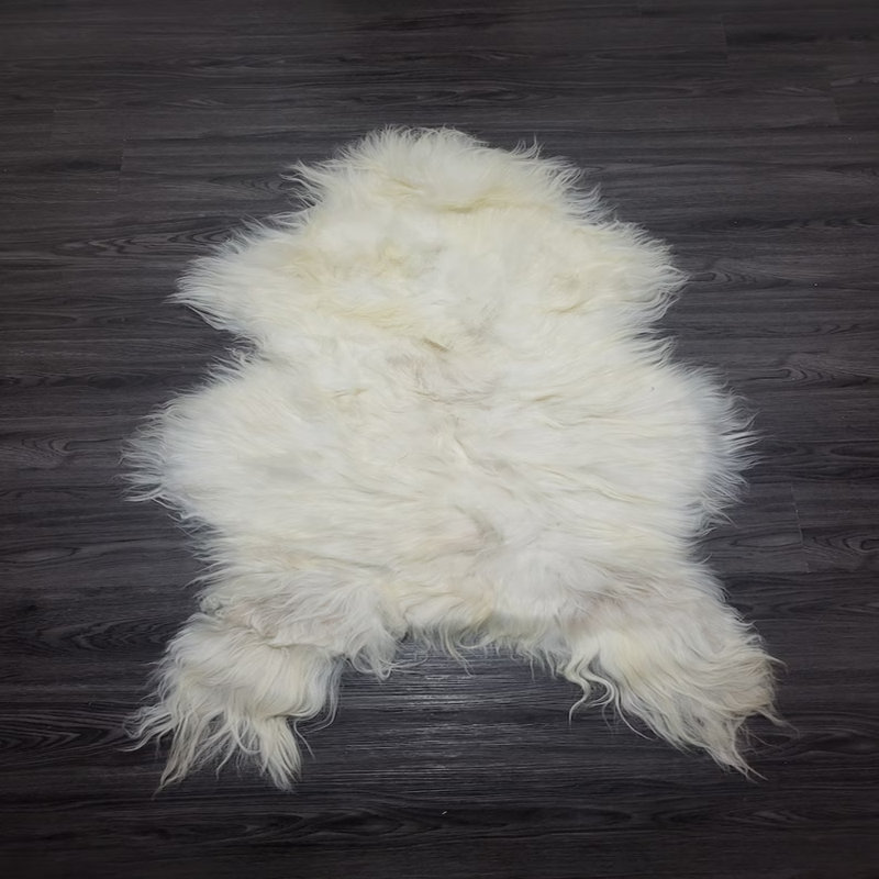Tapis en peau de mouton Islandais