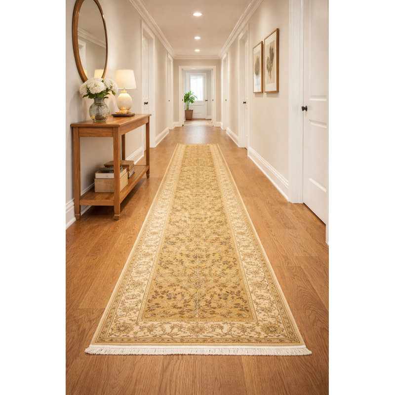 Tapis de couloir oriental fait à la main Agra Jaipur