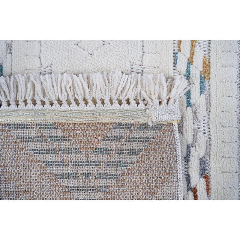 Leteisha Geometric Indoor Rug, Runner 6'7" x 13'2"