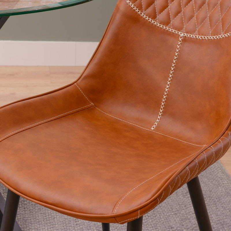 Chaise d'appoint Briceno, Brun