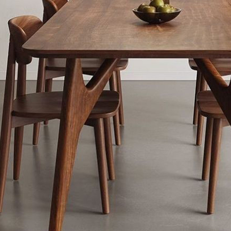 Table de salle à manger simple pour un usage domestique, H 29,53 po x L 62,99 po x l 27,56 po
