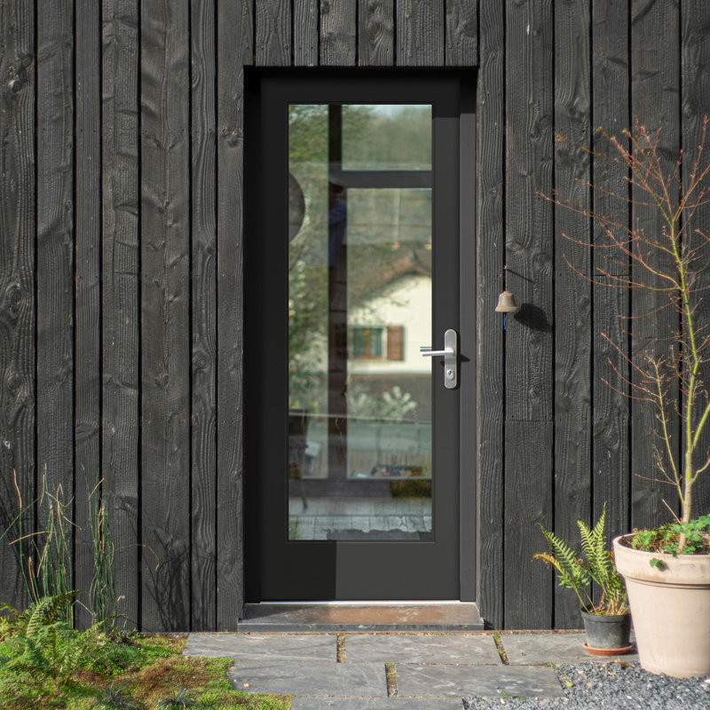 Porte pré-suspendue en fibre de verre Direct Lite Cadre, Gauche, L 36 po x H 80 po