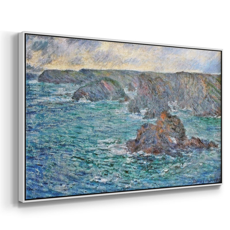 Belle, reproduction d'art sur toile encadrée, Blanc, H 17 po x l 25 po x P 2 po