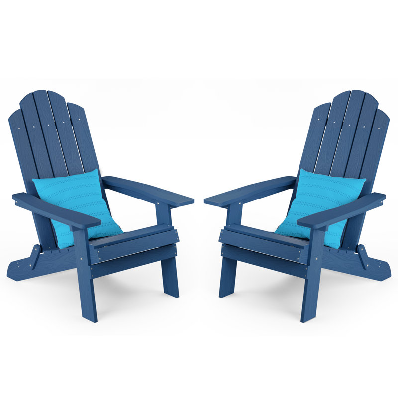 Outdoor Adirondack Chair, Blue