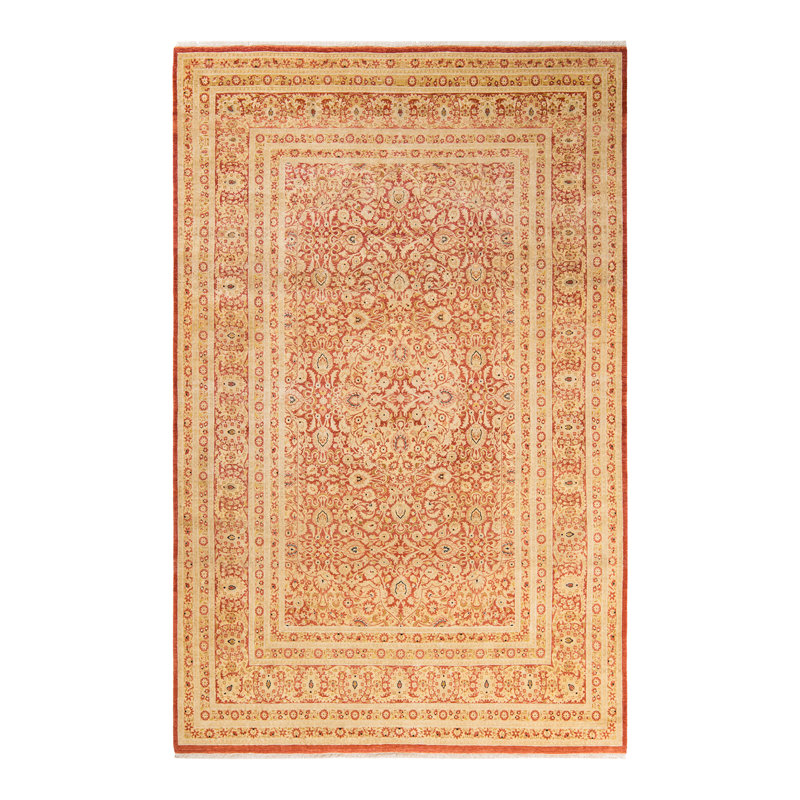 Classic One-of-a-Kind 6' 1" X 9' 5" Hand Knotted Area Rug