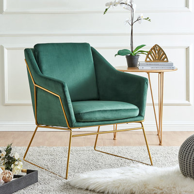 Talia Velvet Armchair
