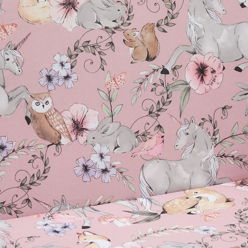 Alexandre Kids Sleeper Chair, Pink Unicorn