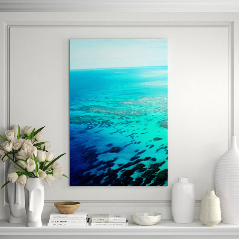 Tropical Paradise II Print by Michelle Bennett, 45" H x 30" W x 1.5" D, Matte
