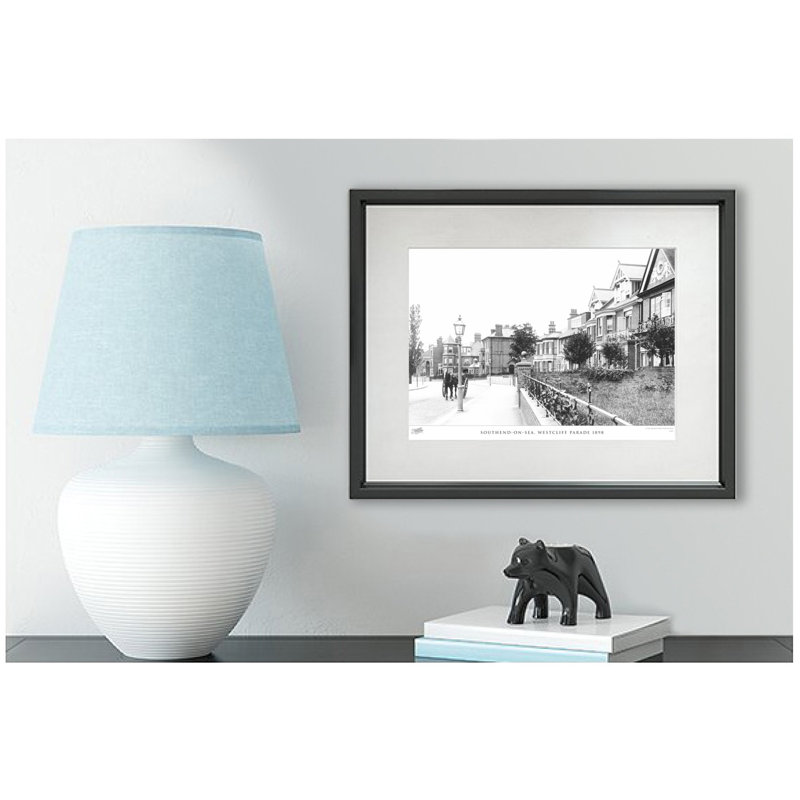 Southend-on-Sea, Westcliff Parade 1898 by Francis Frith - Single Picture Frame Print, 60cm H x 80cm W x 2.3cm D