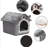 Cozy Pet House Tent Bed with Removable and Washable Cushion-225485601