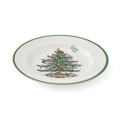 Christmas Tree Set Of 4 Dinner Plates