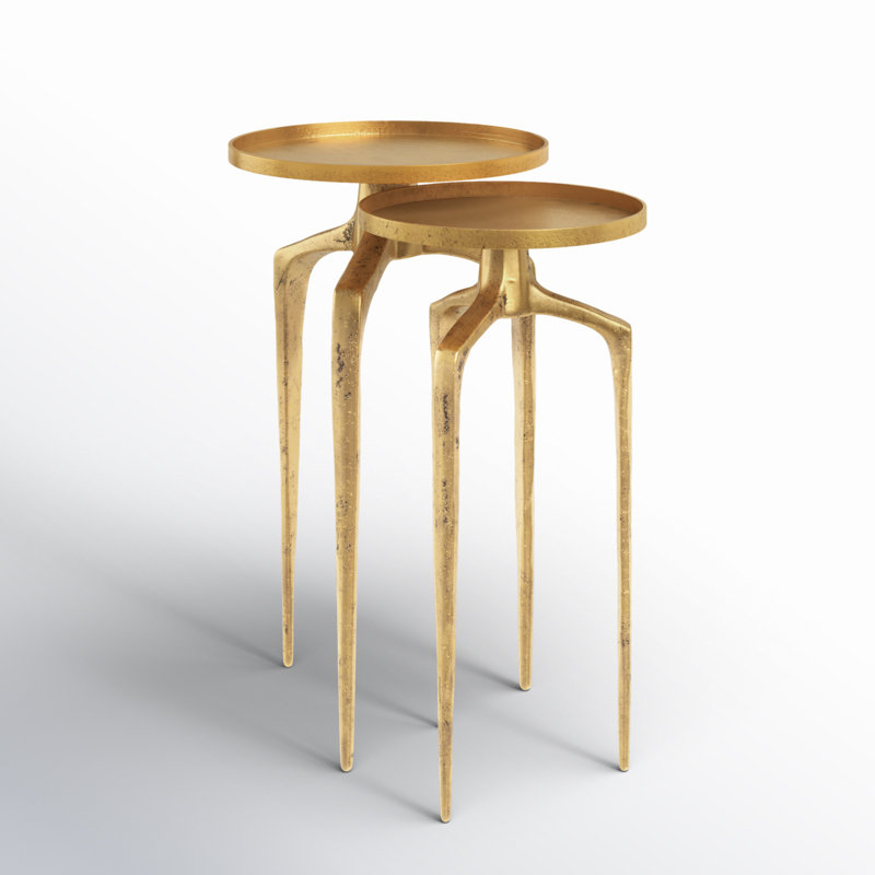 Hickory Tray Top Nesting Tables