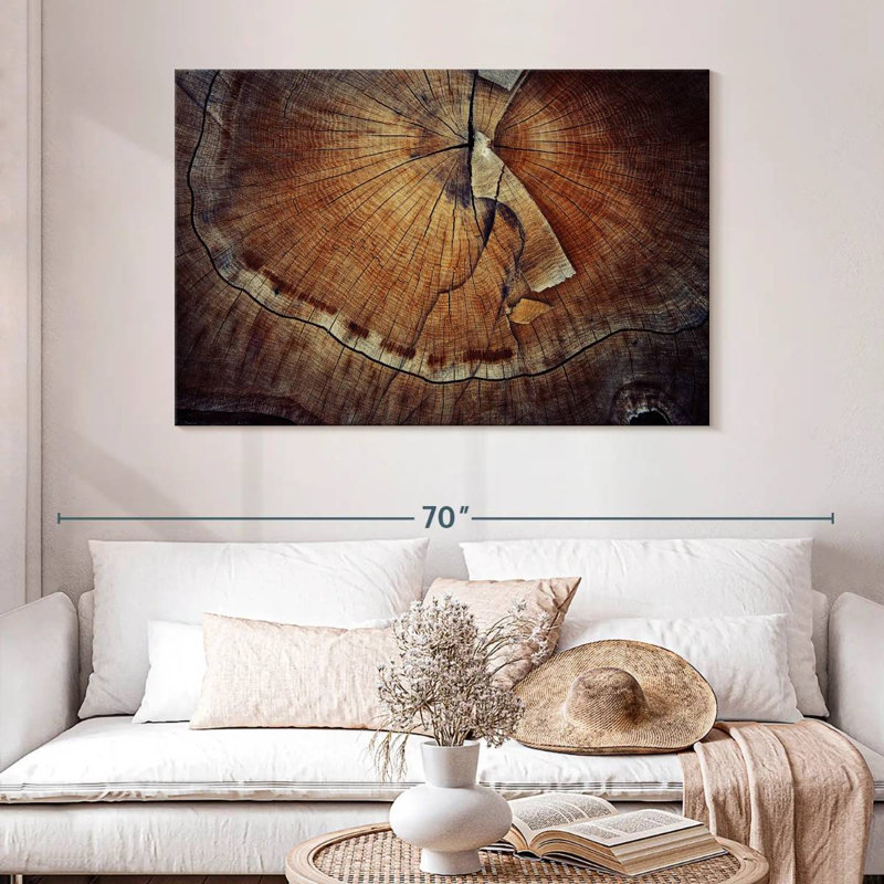 Harnek Tree Ring Texture, 32" H x 48" W