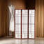 Sikeston 52'' W x 70.25'' H 3 - Panel Folding Room Divider