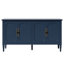 Buffet armoire - Buffet rétro avec tablettes réglables