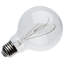 6 Watt LED - Flex Gray Filament - G25 Loop - Medium Base - 2700K CCT - Clear - 120 Volt