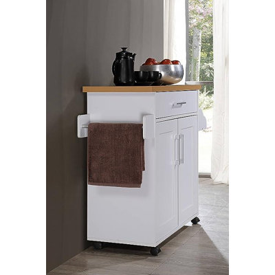 Albizu Wood Kitchen Island