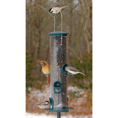 Metal Hanging Tube Bird Feeder
