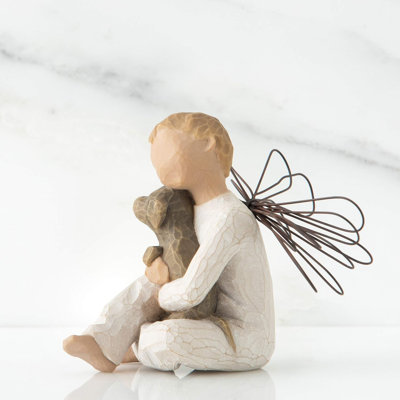 Willow Tree Angel Offer Embrace of Comfort & Love, Sculpted Hand-Painted Figure