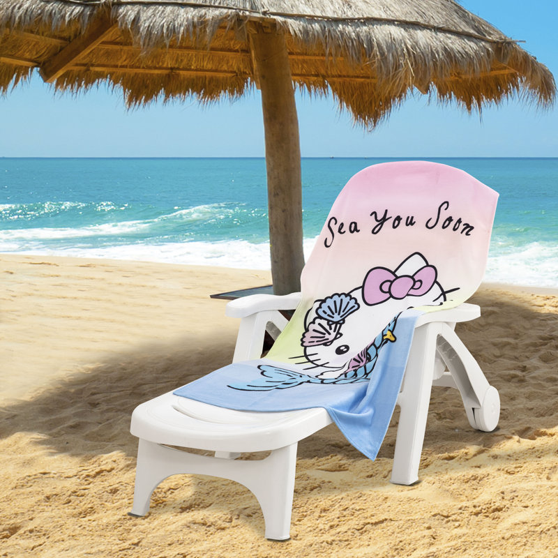 Cotton Blend Beach Towel