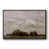 Toile avec cadre flottant noir