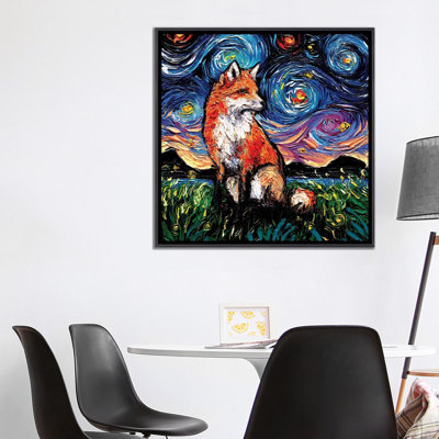 "Vulpine Night" par aja Trèves, reproduction d’art
