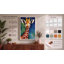 Giraffe Portrait Boho 1 Piece Wrapped Canvas Wall Art-136729304-136729300