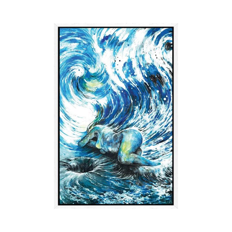 Forgiveness Of Self by Pride Nyasha - Print on Canvas, White Framed, 66.04 cm H x 45.72 cm W