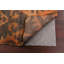 Tapis unique en jute noué à la main nouvel âge 5 pi x 7 pi 9 po en orange / rouille