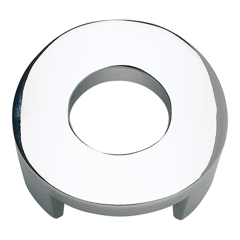 Centinel 1 1/4" Center to Center Round Knob, Polished Chrome