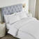 Brandon Cotton Three-Line Embroidered Deep Pocket Bed Sheet Set by Superior