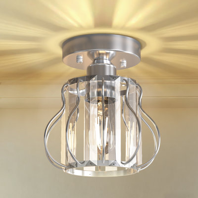 Mini-lustre en cristal 7 po (H)
