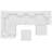 Saybrook Outdoor Patio Upholstered 7-Piece Sectional Sofa-815772700
