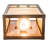 Sansa Solid Brass Flush Mounted Sconce