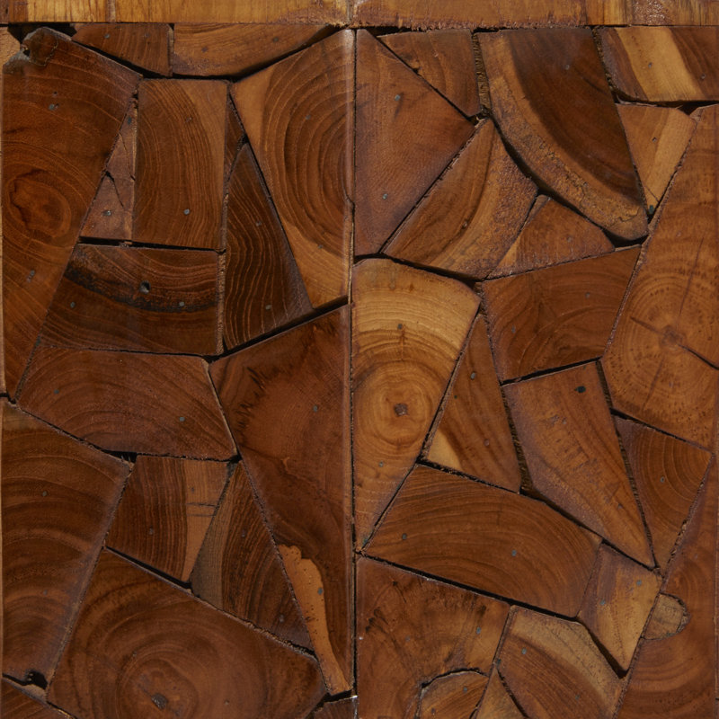 Table d'appoint en bois de teck Kieran