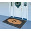 Tapis de porte d'extérieur antidérapant naturel 23 pi x 38 po à motif de coco naturel Alha-1510301724