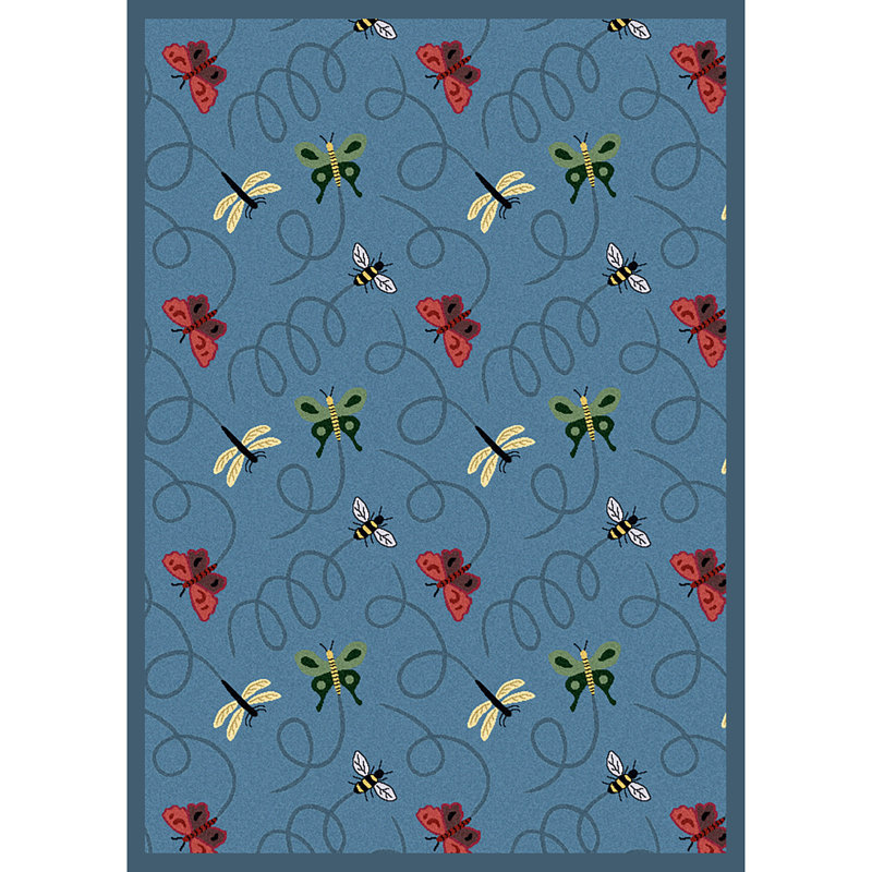 Tapis Nature Wing Dings, Rectangle 5 pi 4 po x 7 pi 8 po